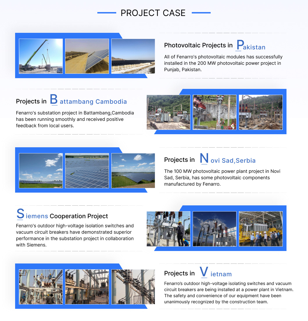 Fenarro Frzw32 Серия Наружный вакуумный выключатель Высоковольтный автоматический реклоузер